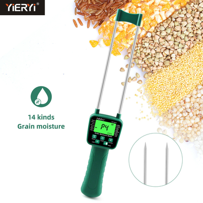 穀物の米のモロコシの供給のための手持ち型の湿気のメートルの声Announcemet