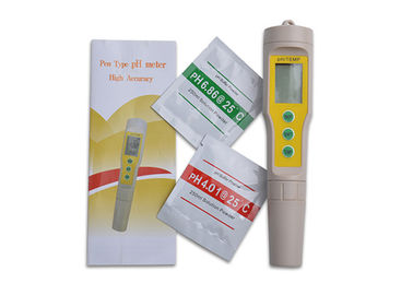 高性能の温度検出器が付いている防水デジタルPH計