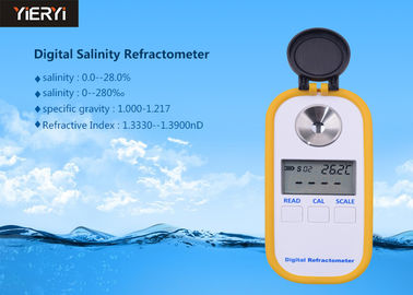 アクアリウムの海水の監視のためのデジタル耐久の小型の屈折計/ブリックスのメートルの屈折計