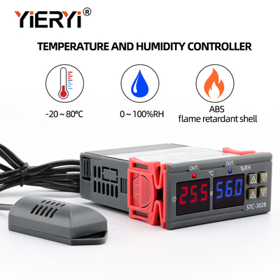 温度の湿気制御デジタル体温計の湿度計AC 110V 220V
