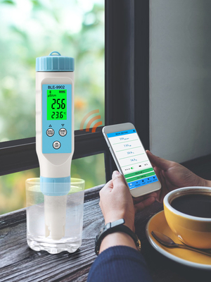 イーリ BLE-9902 3イン1 ブルーツepo_Latn PH EC メーター 水池 水育水族館 総合水検査