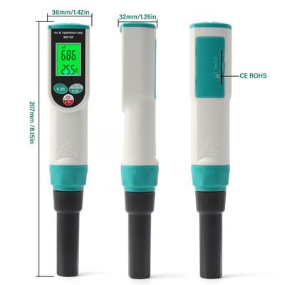 2対1の土壌pHと温度測定器 - ガーデニング用高精度計