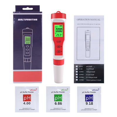 4 イン 1 水質検査器 PH/EC/TDS/Temp Meter for Aquaculture 飲料水ラボ