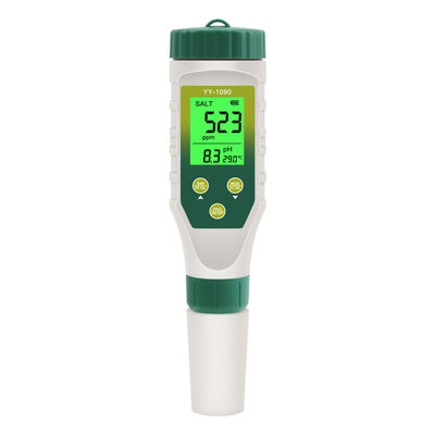 5 イン 1 水質検査器 PH/TDS/EC/塩分度/テンプメーター 水産養殖用飲料水研究室