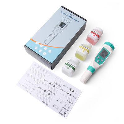 7-in-1 水質テスター - FAC/pH/ORP/塩分/TDS/EC/温度メーター、養殖、家庭 & 研究室向け