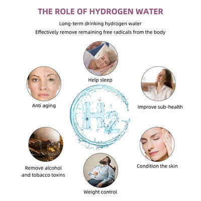 4-in-1 水素水質テスター - 健康、水産養殖、研究室向け H₂/pH/ORP/温度計