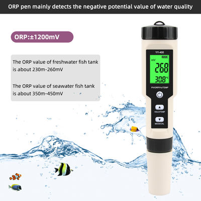 4-in-1 水素水質テスター - 健康、水産養殖、研究室向け H₂/pH/ORP/温度計
