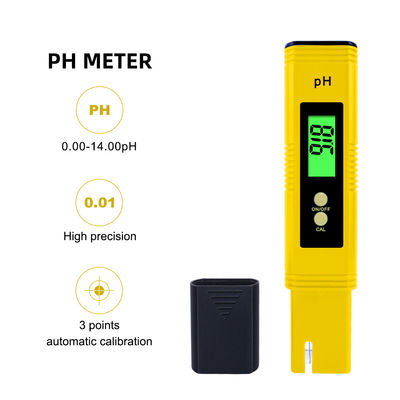 水中環境における正確なPH測定のための高精度PH02試験ペン PH範囲0.01-14.00pH