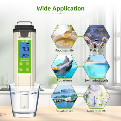 7イン1 水検査器 PH / TDS / EC / ORP / S.G / 塩 / 温度計