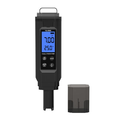 5-in-1 水質テスター - pH/塩分/TDS/EC/温度計、水槽、プール、家庭用