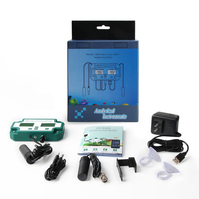 WiFi 対応 6 イン 1 水質テスト リモートモニター PH / TDS / EC / 塩 / S.G / テンプ 水族館プールラボ