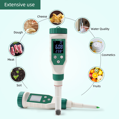 ワイヤレス デジタル ブルーテッド PH 検出器 PH メーター 食品,肉,チーズ 化粧品 汎用 精度