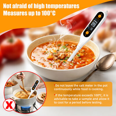YAGO 5-in-1 High Precision Digital Salinity Meter for Kitchen Water Quality Analysis with Portable Design