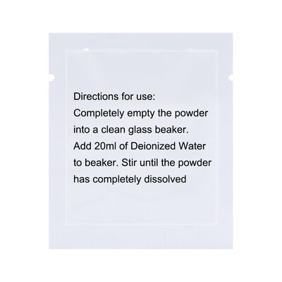 高純度KCl粉末pH補填溶液 20ml OEMカスタマイズされたサポートでpHメーター校正