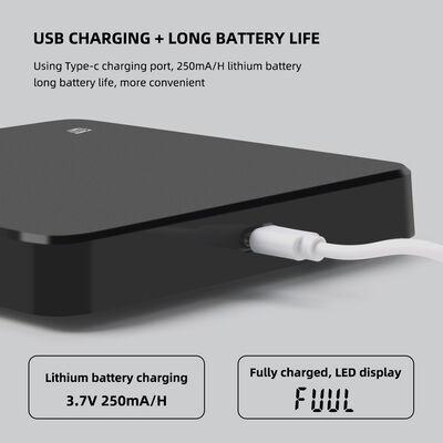 USB充電とデジタルタイマー付き高精度0.1g精度3000g容量コーヒー用スケール、キッチン用