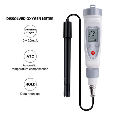 Yieryi JPB-70A Portable Digital Dissolved Oxygen Meter with 0-20mg/L Test Range and Automatic Temperature Compensation