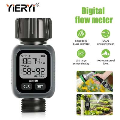 Real-timewater fowmeter