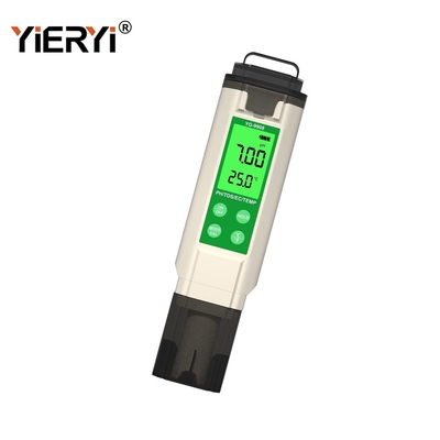 PH TDS EC TEMP テスターペン 水質テスター バックライトディスプレイ付き