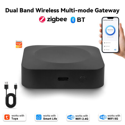 公式スマート 2.4G/5G デュアルバンドマルチモードゲートウェイ、ホーム全体スマートホームハブ、Zigbee Bluetooth 対応