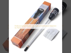 プロの土壌検査キット - 植物のための正確なpHと湿度検出